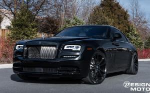 Rolls-Royce Wraith by Designo Motoring on Vossen Wheels (CG-203) 2018 года